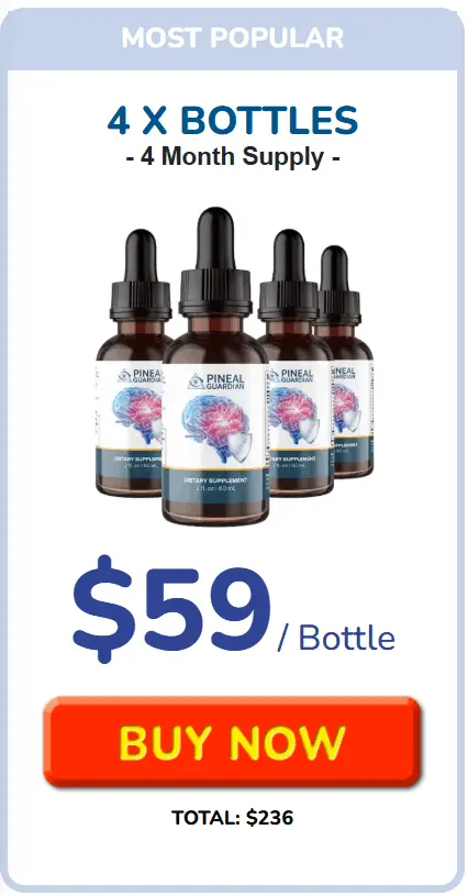 4 bottles Pineal Guardian bundle